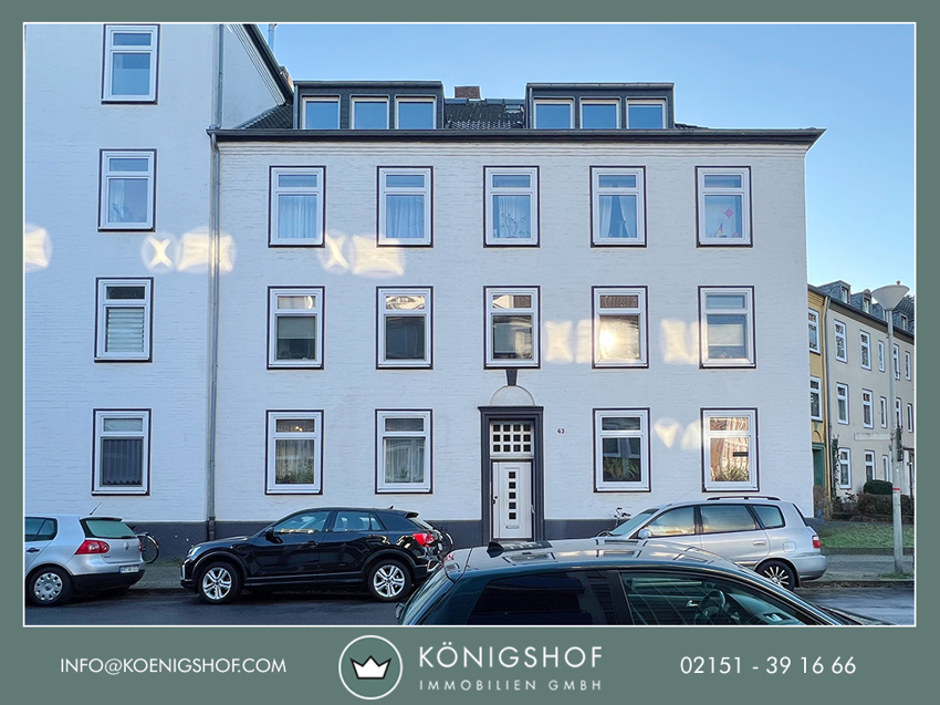 Krefeld-Cracau: Top modernisierte 2 Zimmerwohnung mit Sonnenloggia - Photo 5